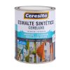 Esmalte sintético cereluxe azul electrico, ¼ galón, Ceresita