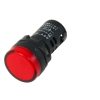 Piloto Monoblock Led 220v 22mm rojo
