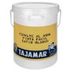 Esmalte al agua blanco satinado tineta 4gl Tajamar