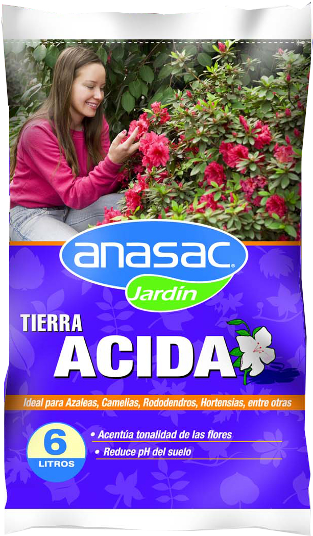 Tierra acida saco 25lts ANASAC