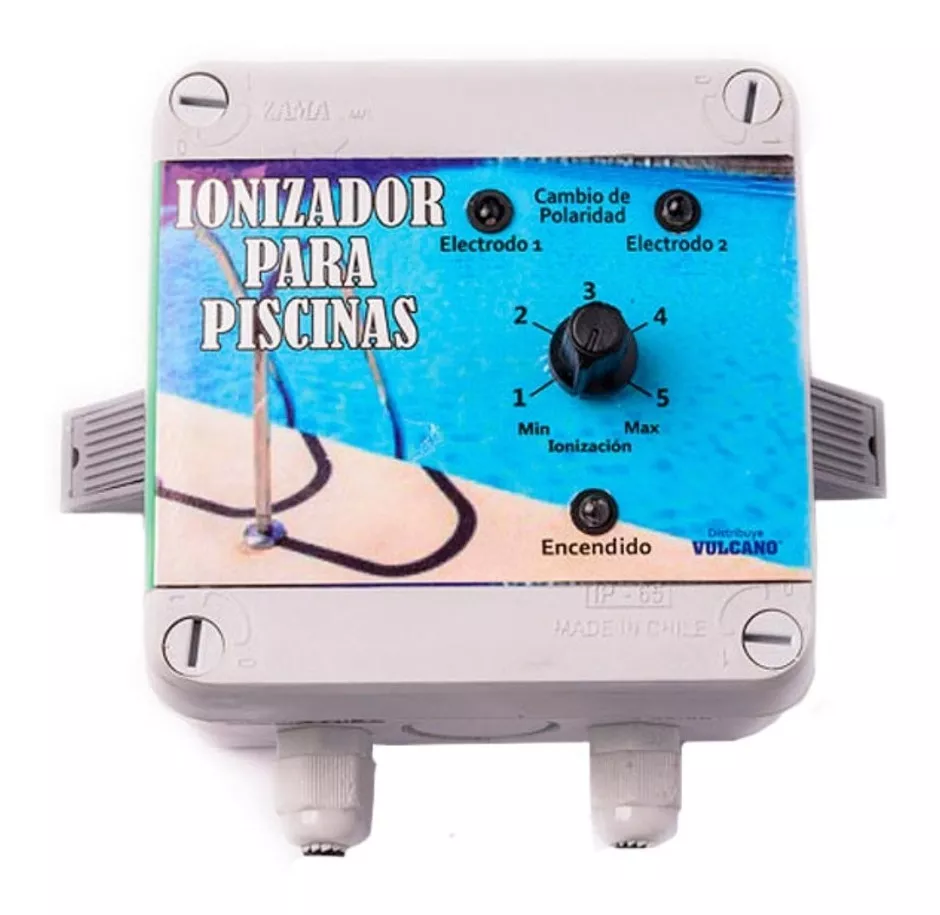 Ionizador elecrico para piscina hasta 70 M3 Vulcano