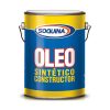 Óleo constructor semibrillo ladrillo, 1 galón, Soquina
