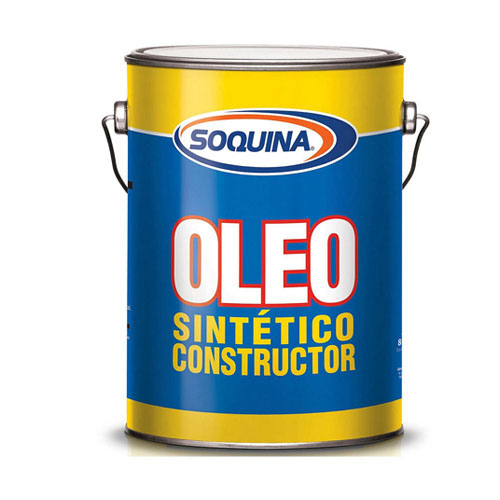 Oleo constructor semibrillo damasco 1gl Soquina