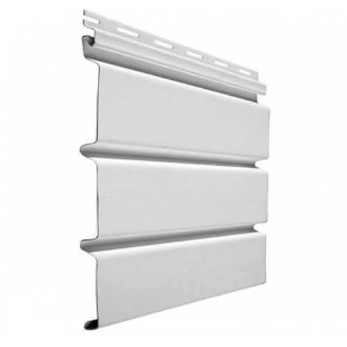 Siding pvc alero solido pvc 0,3x3,66mt blanco DVP