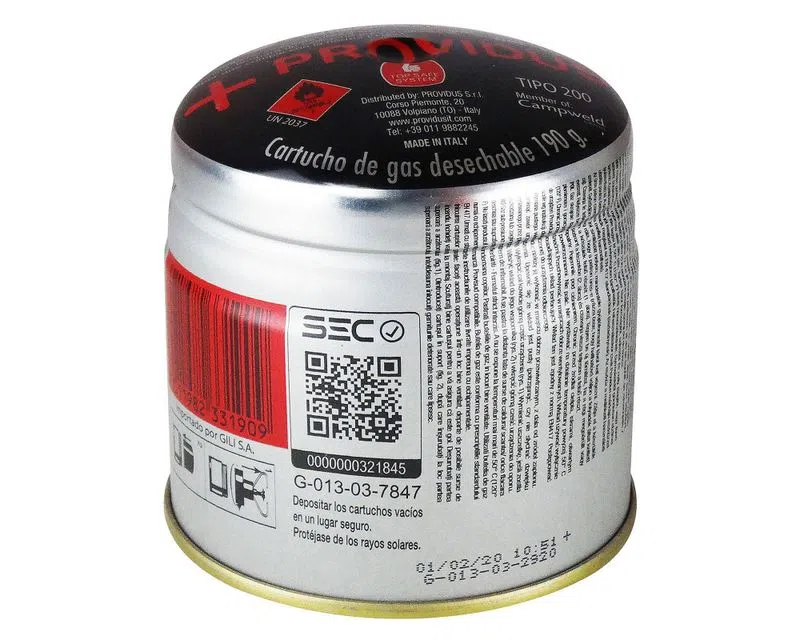 Gas butano propano 190gr Multimarca