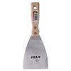 Espatula mango madera 120 mm Hela