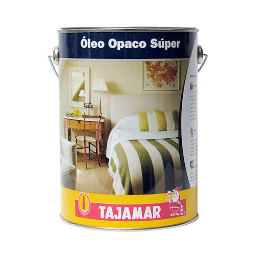 Oleo opaco blanco 1/4 gl Tajamar