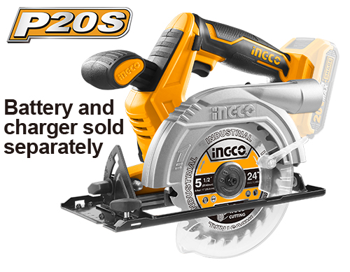 Sierra circular 20V Disco 140mm 5 1/2'' s/bat. s/carg. INGCO
