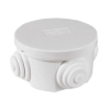 Caja estanca circular 84 x 50 mm IP65 c/conos