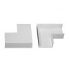 Copla 90° canaleta electrica 20 x 10mm sin adhesivo