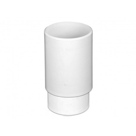 Copla canaleta tubo de bajada blanco 75mm Hoffens