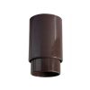 Copla canaleta tubo de bajada canaleta marron 75 mm, Hoffens