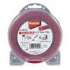 Nylon orillar estriado rojo / 2,7 mm / 15 mt Makita