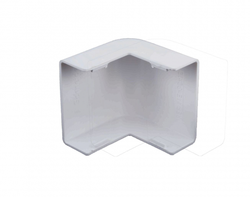 Esquinero canaleta (CODO) EXT elect 20 x 10mm sin adhesivo