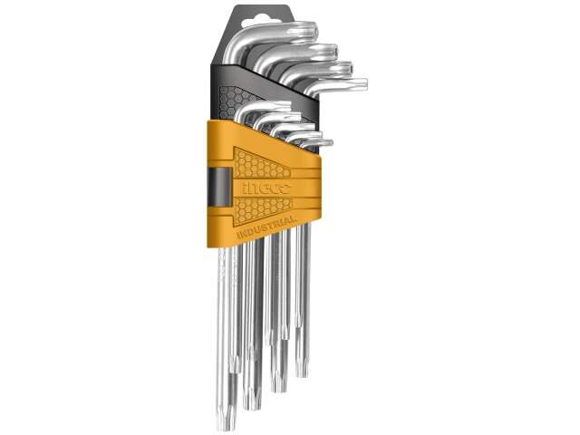 Juego llave Torx 9pcs CR-V T-10 A T-50 INGCO