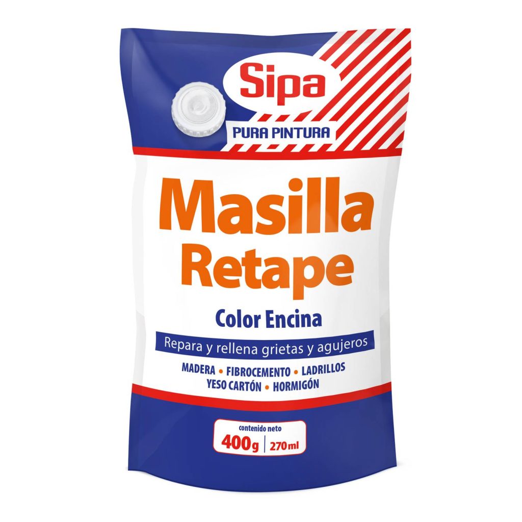 Masilla retape encina 400 gr Sipa – Centro Ferretero AguaClima