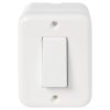 Interruptor simple 9/12 Sobrepuesto blanco Schneider