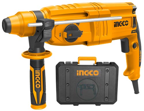 Taladro rotomartillo c/maleta 800w INGCO