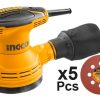 Lijadora 125mm roto orbital industrial 320w INGCO