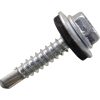 Tornillo sellador punta broca #12 × 1″, 50 unidades
