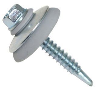 Tornillo policarbonato punta fina 1´´ 50un Ferromat