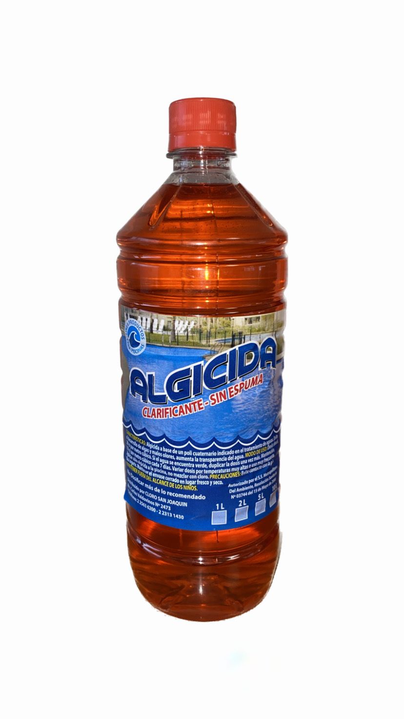 Alguicida rojo 1lt con clarificante