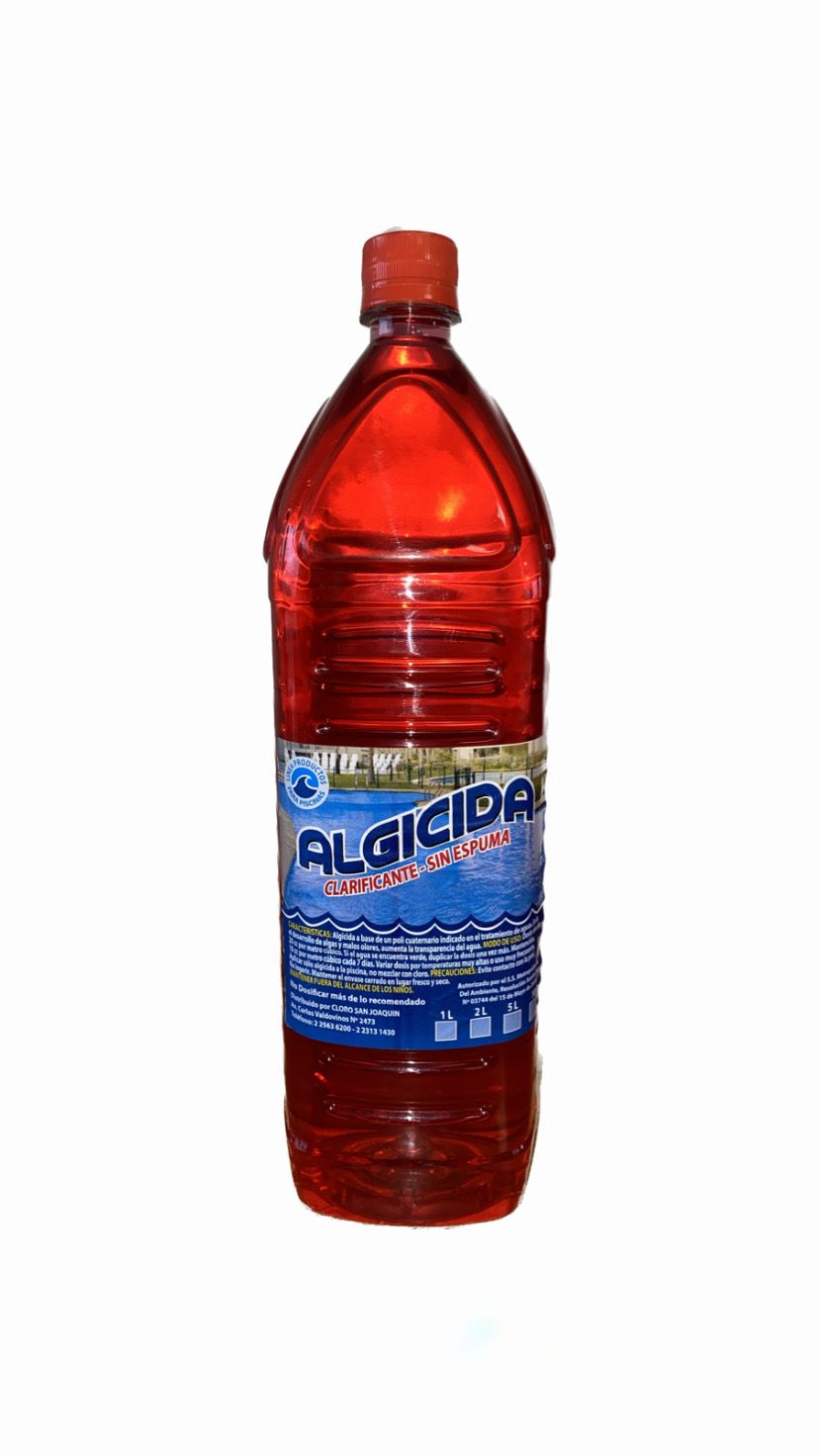 Alguicida rojo 2lt con clarificante