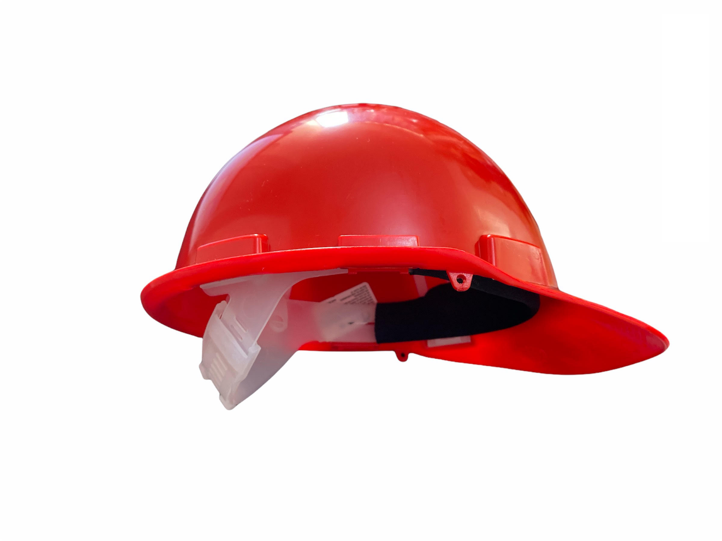 Casco con arnes plastico rojo Lioi