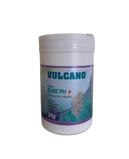 Sube PH piscinas pote 1KG Vulcano