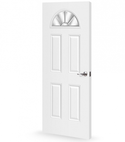 Puerta Pino Sinfonia media luna 4.5 x 0.85 x 2mt Masonite