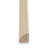 Moldura madera Junquillo 1/4 Rodon 13 × 13 × 3 m, Arauco