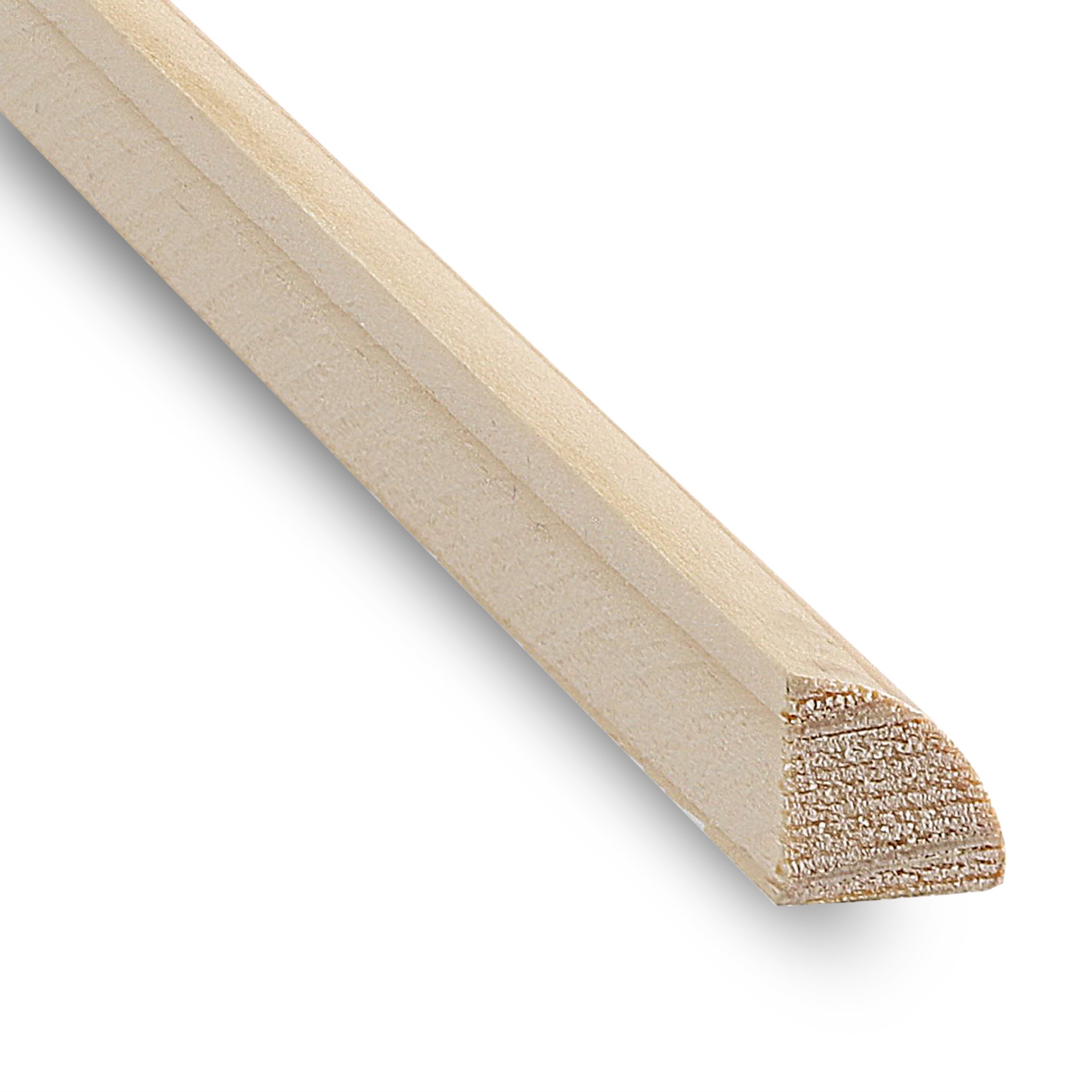 Moldura madera Junquillo 1/4 Rodon  13 x 13 x 3mts