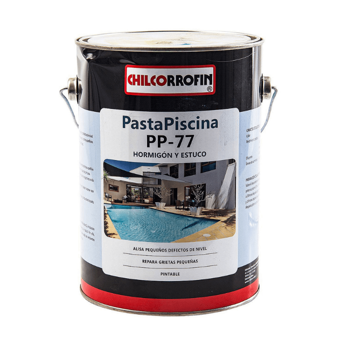 Pasta piscina celeste 7 Kilos Chilcorrofin