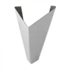Perfil esquinero siding fibrocemento 2.5mx 0.5mm