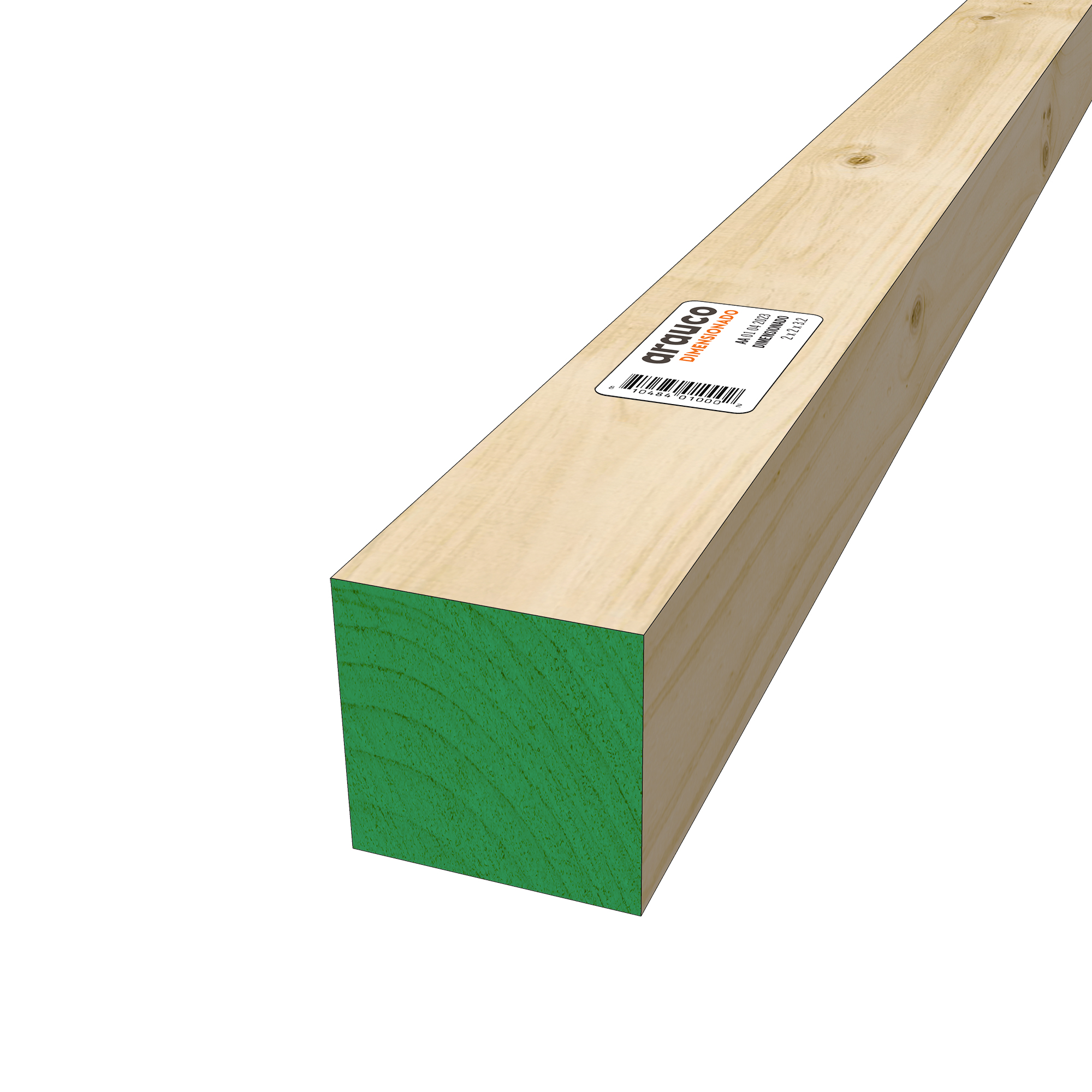 Pino bruto 2 x 3 x 3.20 Mts