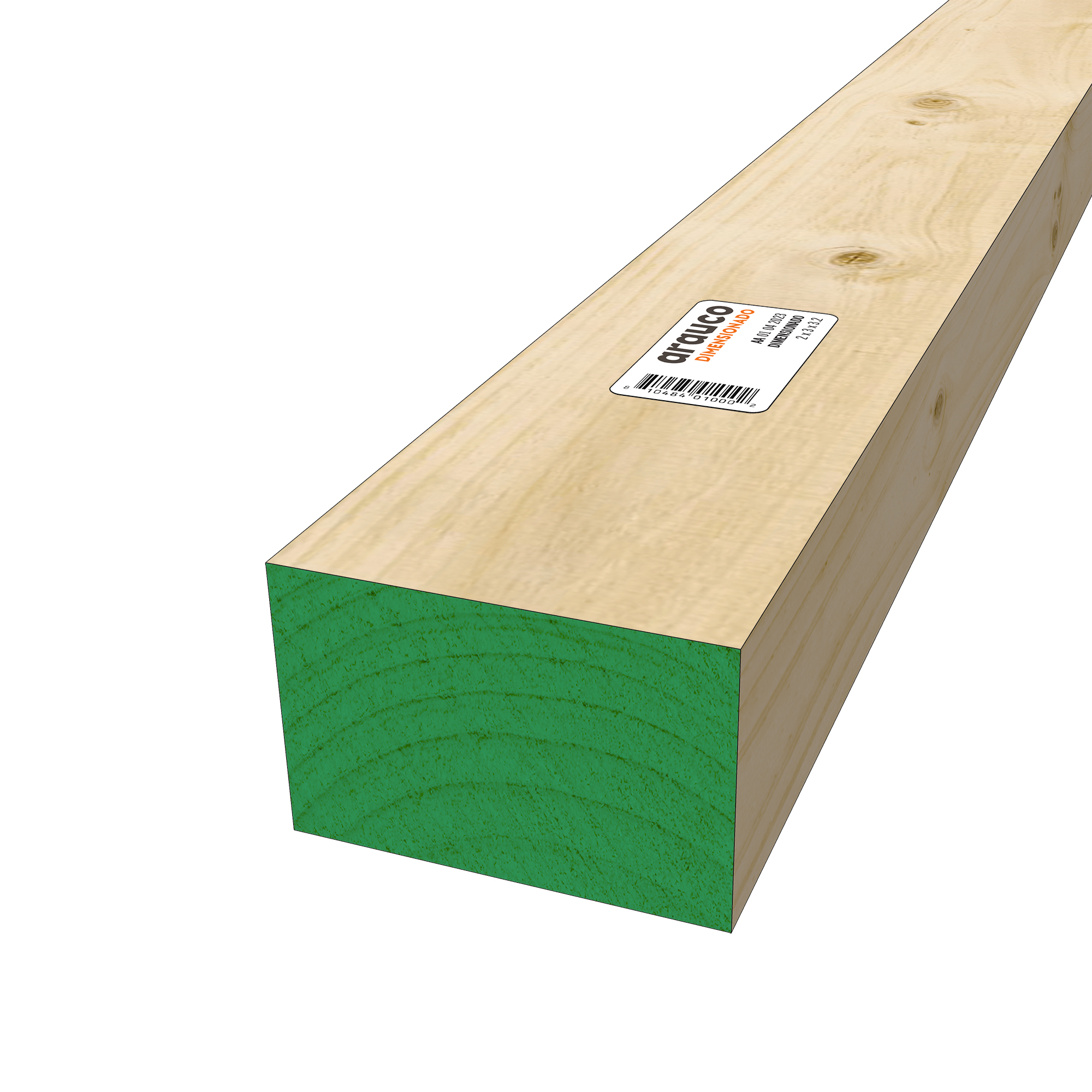 Pino bruto 2 x 4 x 3.20 Mts