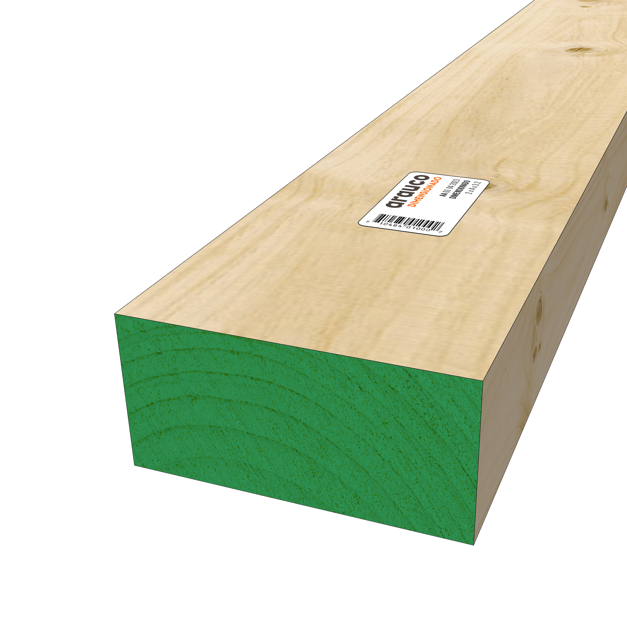 Pino bruto 2 x 5 x 3.20 Mts