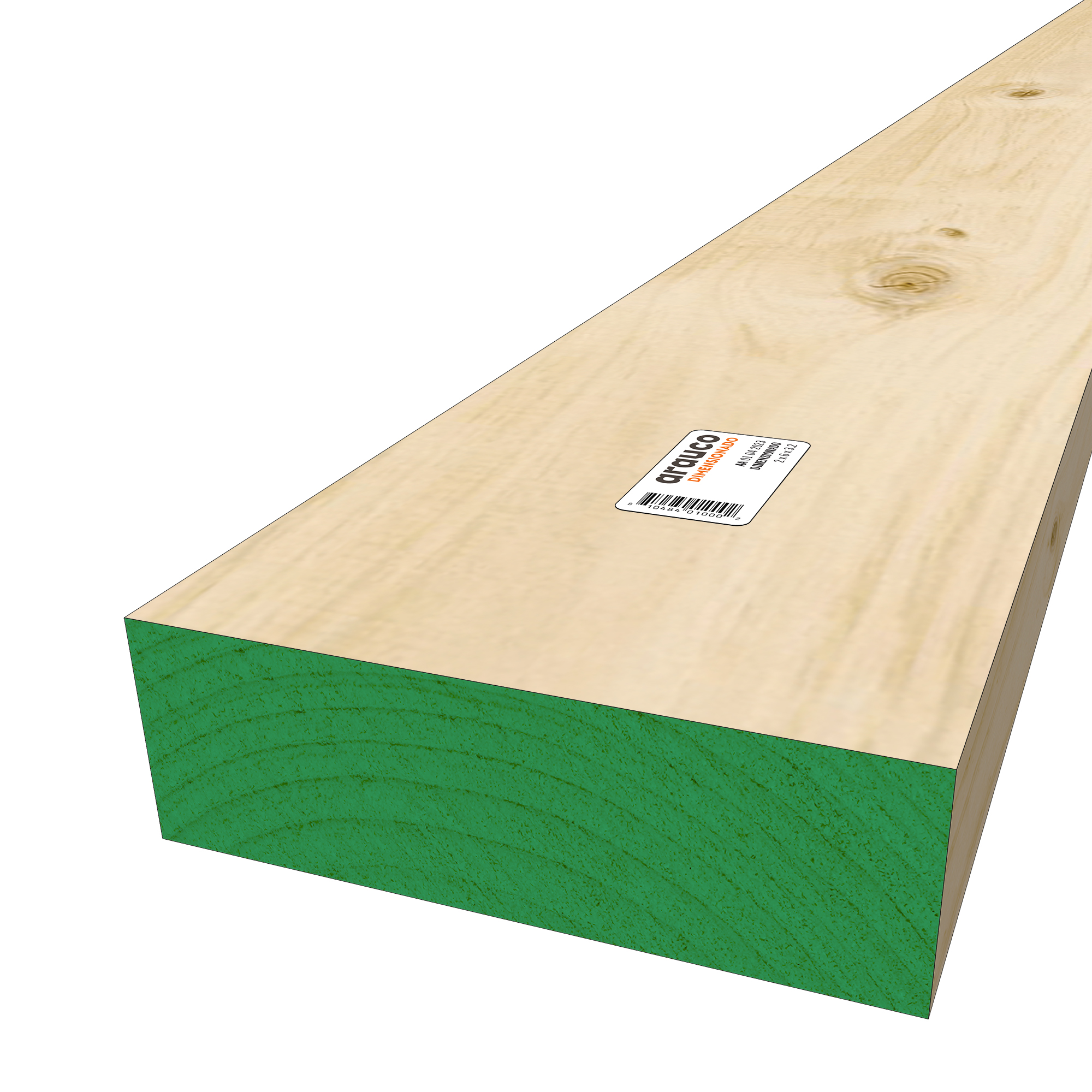 Pino bruto 2 x 8 x 3.20 Mts