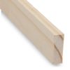Moldura madera cubrejunta recta 9 x 30  x 3 Mts