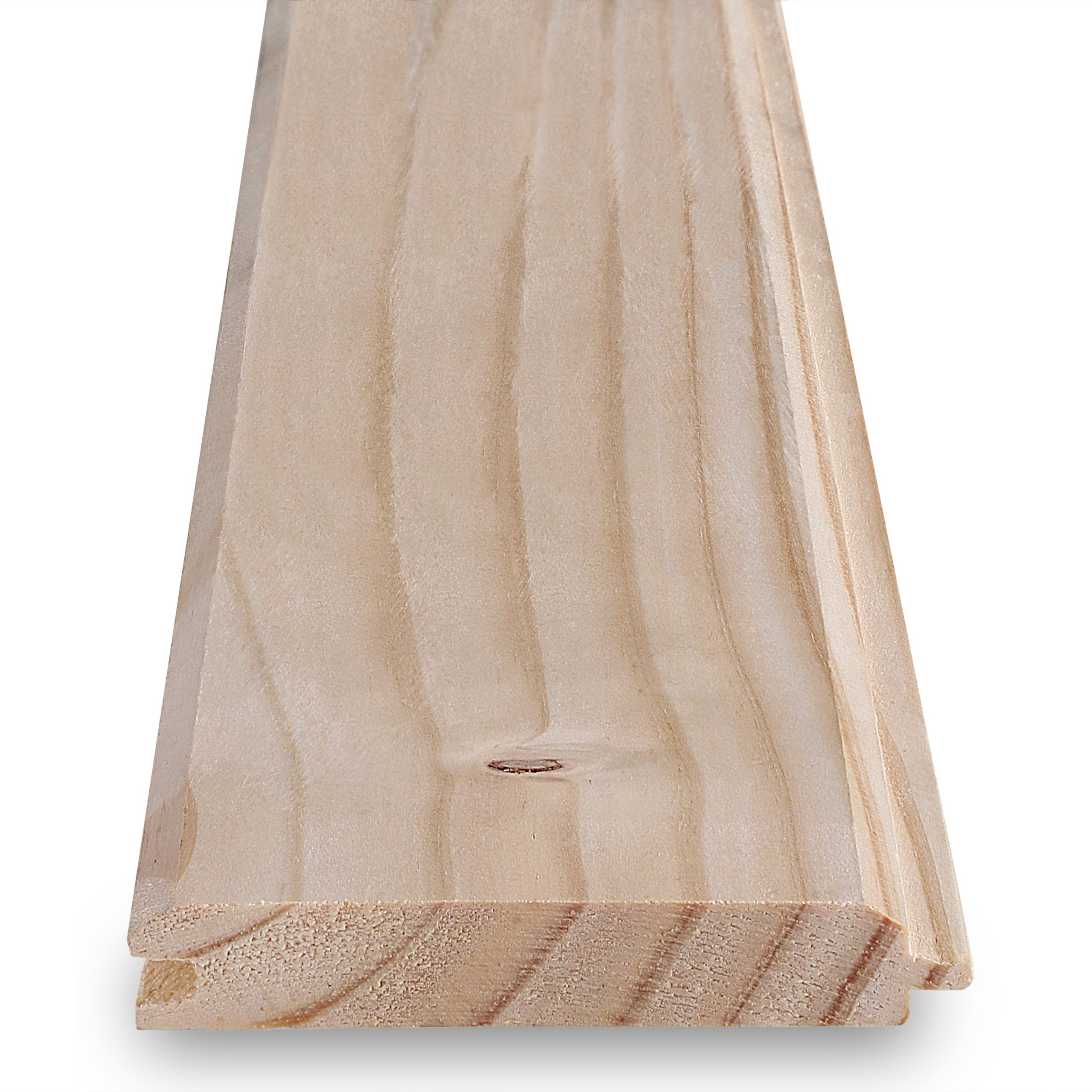 Tabla forro pino Machihembrado 3/4 x 4 x 3.20 Mts Arauco