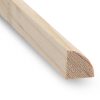 Moldura madera Junquillo 1/4 rodon 19 × 19 × 3.00 m, Arauco