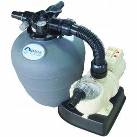 Kit bomba + filtro para piscina estruc. 8m3/h  FSU-8TP Emaux