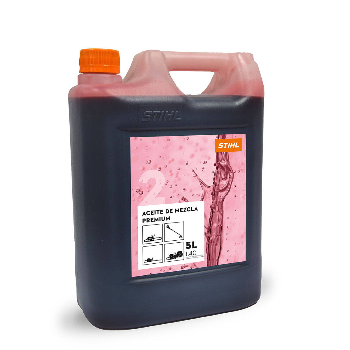 Aceite 2T para mezcla premium 5000cc STIHL