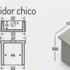 Guarda medidor hormigón chico  44 x 53cms Aconcret