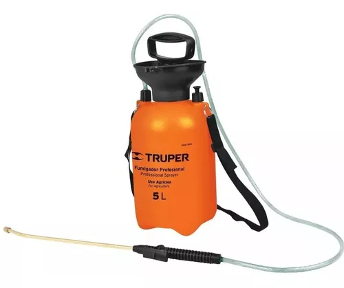 Fumigador a presion 5 Lts con manguera y lanza Truper