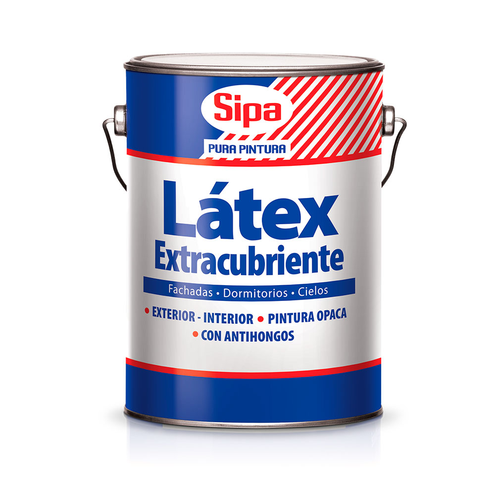 Latex extracubriente blanco 1gl Sipa