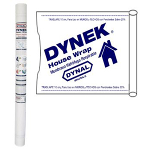 Membrana hidrofuga respirable  30 M2 (1.5 x 50 mts) Dinek Dynal