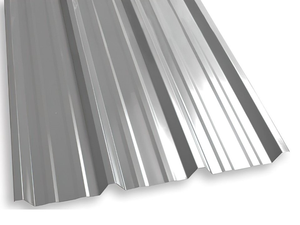 Plancha zincalum PV4 0.4mm x 1 Mts x  6 Mts Cintac