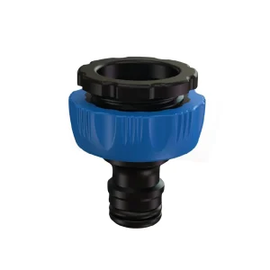 Adaptador BI manguera premium HI RG 3/4 x 1  EDR