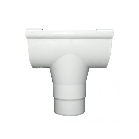 Bajada canaleta multiple 75 y 80 mm Blanco Hoffens